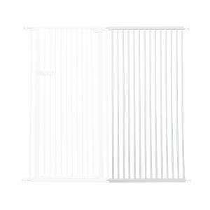 Lumizone Extra Tall Cat Gate Extension Kit 55.12" High 29.52" Wide White