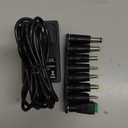 12V 2A AC Adapter Charger with 8 Tips, ac/dc Adapter 100-240v, 50/60hz 12 Volts 2000mA DC in 12V Power Supply Cord for Seagate & WD My Book WD LED Strip Light, CCTV Camera,Router, DC 12V 1.5A 1a Cable