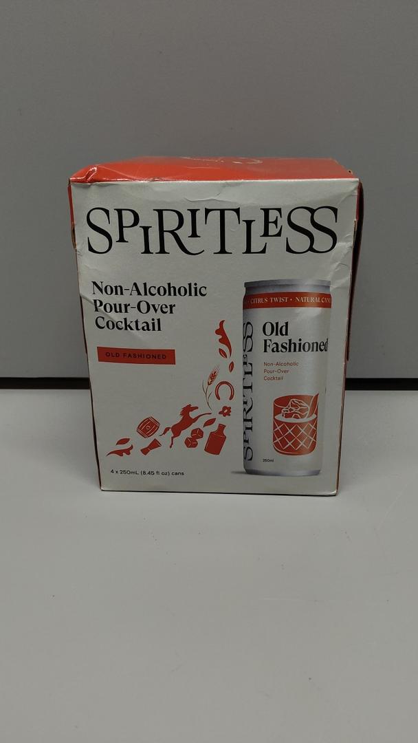 Old Fashioned 4pk 250mL, EXP 09/18/2025