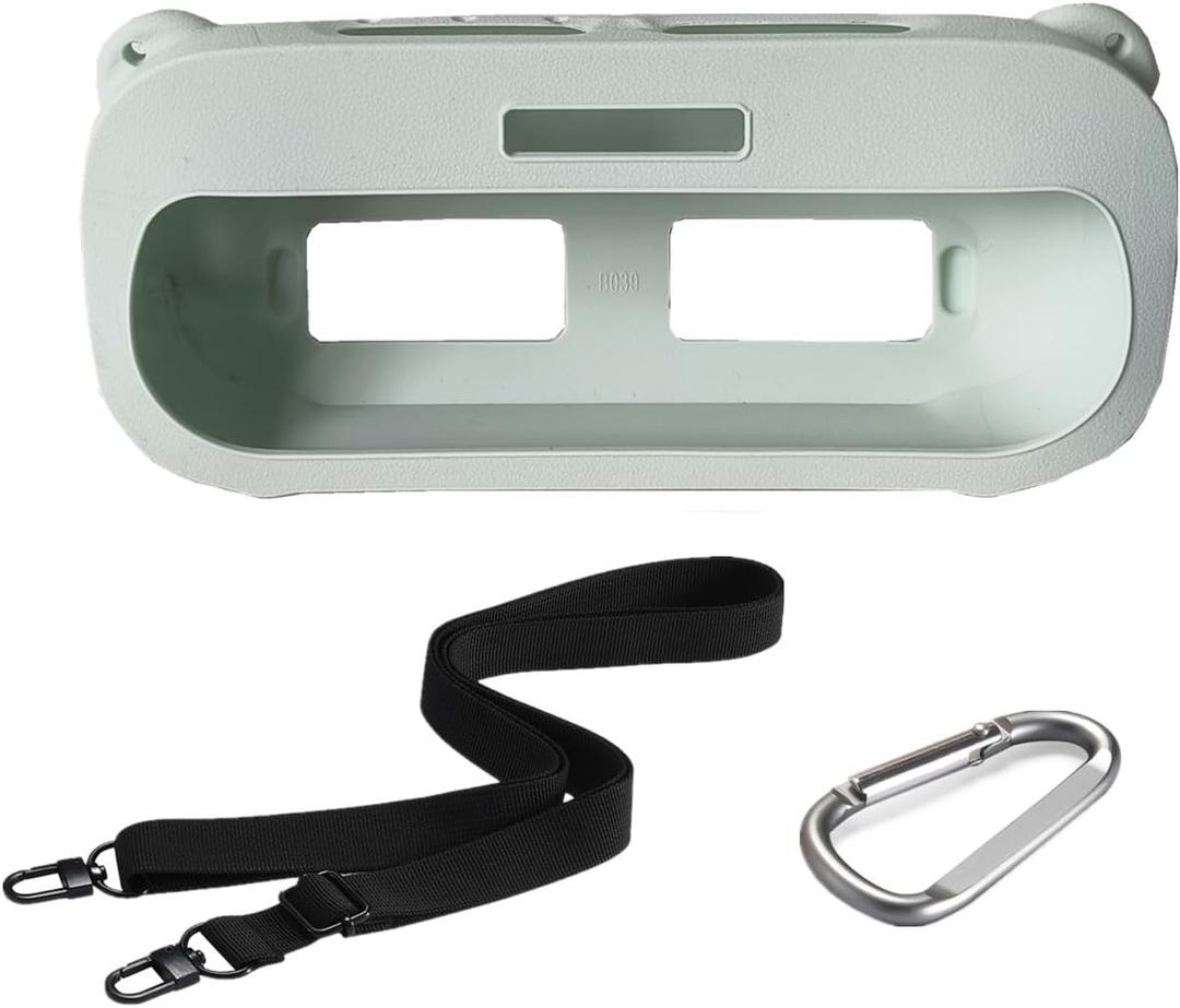 SoundLink Flex 1/ SoundLink Flex 2 Speaker Silicone Case: All - Round Protection with Handy Extras (Green)