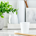 Plastic Cups White 3 Pack