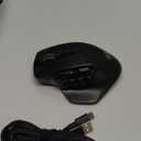 Redragon M811 PRO Wireless MMO Gaming Mouse, 15 Programmable Buttons RGB Gamer Mouse w/Ergonomic Natural Grip Build, 10 Side Macro Keys, Software Supports DIY Keybinds & Backlit (Black)