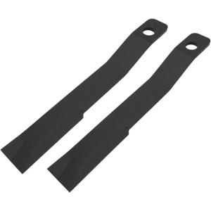 Rotary Cutter Blades Set for Bush Hog Models 6 12 105 205 | Set Of Two Blades, Fits Models 255 266 305 502 600 RB60 And Squeeler 60, Heavy Duty Steel, Direct Replacement