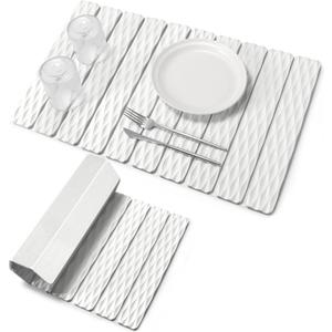 Large Stone Dish Drying Mats for Kitchen Counter, 24"(L)x16"(W) Ripple - Pattern Dish Drying Mat, Eco-Friendly Absorbent Diatomaceous Earth Mats for Dishes Bottles Cups, Match Any Countertop