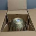 ELYONA 2 Pack Hammered Pendant Light Fixtures, 10.2" Vintage Metal Solid Wood Hanging Bar Lamp, Mid Century Antique Gold Pendant Lights for Kitchen Island, Farmhouse, Dining Room, Brushed Brass (Medium)