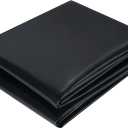 KLEWEE Pond Liner, 4 x 7ft 20 Mil Small Pond Liners, Black Heavy LDPE Duty Pond Liners for Outdoor Ponds, Waterfall, Stream, Fountains