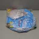 iGeeKid Baby Play Mat with Sprinkler, Inflatable Baby Pool Float with Canopy Backrest & Stackable Rings Water Sprinkler for Kids, Outdoor Water Play Toys for Toddlers Backyard Swimming Water Games (32 x 32 x 26 Inch)