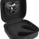Geekria Shield Headphones Case Compatible with Sennheiser HD800S, HD800, HD820, HD700, HD660s2, HD650, PXC550 II, Replacement Hard Shell Travel Carrying Bag with Cable Storage (Dark Grey)