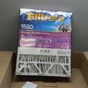 Filtrete 20x25x5 AC Furnace Air Filter, MPR 1550, MERV 12, Fits Trion AirBear, CERTIFIED Asthma & Allergy Friendly, Electrostatic Air Cleaning Filter, 1-Pack (actual size 19.56 x 24.13 x 4.75)