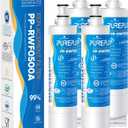 PUREPLUS 4396508 Refrigerator Water Filter, Replacement for EDR5RXD1, EveryDrop Filter 5, 4396510, 4392857, Kenmore 46-9010, 9085, LC400V, WF-NLC240V, RFC0500A, WF285, W10186668, 4Pack