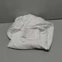 Mayfair Linen 100% Egyptian Cotton King Fitted Sheet Only - 600 Thread Count Cotton Fitted Sheet King, Soft, Durable, Cooling 16" Deep Pocket Sateen Weave Bottom, Luxury Hotel Quality - White