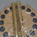 Rush Creek Creations | Rod Holder for 16 Fishing Poles, Garage Organization and Storage, for Reels, Gear, Accessories, Tackle Box (Light Wood Grain)