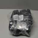 2 Pack Airplane Foot Hammock, Portable Travel Feet Rest Leg Relief, Ergonomic Hanging Sling for Long Flight,Car, Office Home, Comfort Support Travel Essentials, Black