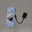 Philips USB C to HDMI Adapter, 4k 60 Hz USB Type C to HDMI Adapter for Monitor, MacBook Pro, MacBook Air, iPhone 16 Series, 15 Series, iPad Pro, Multiple Monitors Connector Cable, Black, SWU7114A/27