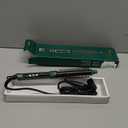 3/4 Inch Barrel Thermal Round Brush, Volume Heat Styling Brush for Men and Women Medium Thin Curly Straight Hair, Heated Curling Iron,12 Temperature Settings (1.35 Inch with Bristles)