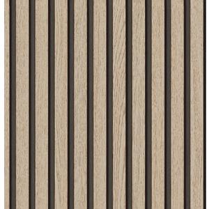 MyforHD Wallpaper Peel and Stick Wood Grating Stripe Self-Adhesive Wallpaper Faux Wood Contact Paper Wood Slats Self Adhesive Wall Paper PVC Vinyl Film Removable Waterproof 17.3" x 118"