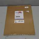 OVZME Blush Pink Sheer Curtains 84 Inches Long 2 Panels - Soft Light Filtering Window Sheer Panels for Living Room/Bedroom, Top Dual Rod Pocket, 1 Pair, Each 42Wx84L Inches