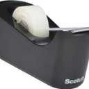 Scotch Desktop Dispenser, Black, No Tape Included, 1 Dispenser/Pack (C18-B-0)