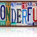 Vintage It's A Wonderful Life Wall Decor Street Signs Home Bar Coffee Metal Tin Signs 16 x 4 Inches (St-Y-08)