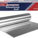 18" x 500' Heavy Duty Commercial Grade Food Safe Aluminum Foil Roll - Durable and Tear Resistant for Cooking, Grilling, and Roasting - Ideal for Restaurants, Catering, and Professional Kitchens