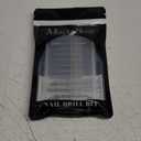 MelodySusie 10pcs Nail Drill Bits Set, 3/32 Inch Diamond Cuticle Nail Bits Kit for Nail Drill E-File, Manicure Pedicure Remover Tools for Acrylic Gel Nails, Salon Home Nail Care Supplies, Silver