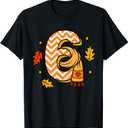 6 7 Six Seven Autumn Fall Couple Matching Gen Z Meme Slang T-Shirt Small