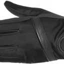 HORZE Evelyn Womens Breathable Gloves - Black - 6