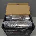 Mueller Multistick 5-in-1 Immersion Blender Handheld,12 Speed Hand Mixer-Turbo Boost,Heaviest Duty Copper Motor,Titanium reinforced Blades Hand Blender,Milk Frother Wand,Whisk,Beaker,Chopper,Grey