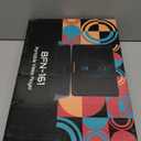 17.5" Portable DVD Player with 15.6" Large HD Screen, 6 Hours Rechargeable Battery, Support USB/SD Card/Sync TV and Multiple Disc Formats, High Volume Speaker, Black