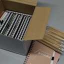 Moinchore 20 Sets Employee Appreciation Gift Bulk Valentine Gift for Office Staff Coworker Thank You Being Awesome Weekly Planner Notebook Pen Sticky Notepad for Teacher Nurse (Bamboo,Retro Color) (1 Count (Pack of 20))