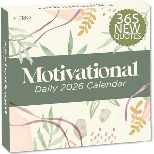 2026 Motivational Calendar | Includes 365 Positive Quotes and Affirmations, Enjoy a Whole Year of Inspirational Quotes, Phrases & Affirmations for Success, Happiness & Personal Growth 2 Pack