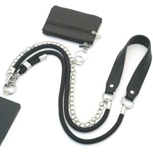 Clip and Go Strap for Phone with Wallet Crossbody, Bling Crystal Phone Strap Crossbody for Hands-Free Style (Black)