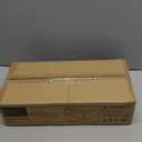 WOPITUES Floating Shelves for Wall with Cube Shelf, Wall Shelves with Metal Rail for Decor, Bathroom Organizers and Storage, Over Toilet Shelves for Bathroom, Toilet Paper-White (15.7 inch)