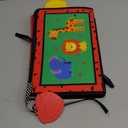 Tummy Time Baby Mirror Infant Toys Newborn 0 3 Months Brain Development with Crinkle Cloth Book Teether Black and White High Contrast Baby Toys 2 4 5 0-6 Month Boys Girls Sensory Activity Shower Gifts