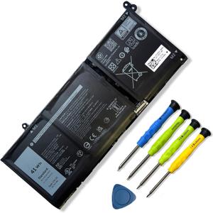 41Wh G91J0 Battery Replacement for Dell Latitude 3520 3420 3320 3330 Inspiron 3511 3515 3525 3530 5310 5410 5418 5510 5515 5518 14 Plus 7420 7415 2-in-1 Vostro 5620 5625 11.25V 3467mAh