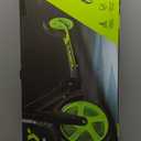 ZIFFY Scooter for Kids with Hand Brake, Foldable Kick Scooter for Ages 6-12, Lightweight Scooter for Boys with 4 Adjustable Heights, ABEC9 Bearings, Supports Up to 260 lbs (Black Green)