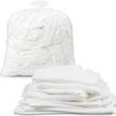 1 lb White T-Shirt Bag of Rags Cleaning Cloths Cotton Blend Shop Rags Lint Free Cloth for Staining Wood Oil Grease Paint Kitchen Auto Cleaning