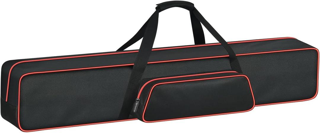 Pole Saw Bag for WORX/for DEWALT/for Greenworks/for EGO Power+/for BLACK+DECKER Electric Telescoping ChainSaw, Cordless Power Saw Storage Case for Extension Tree Trimmer Attachment(Box Only)-Red