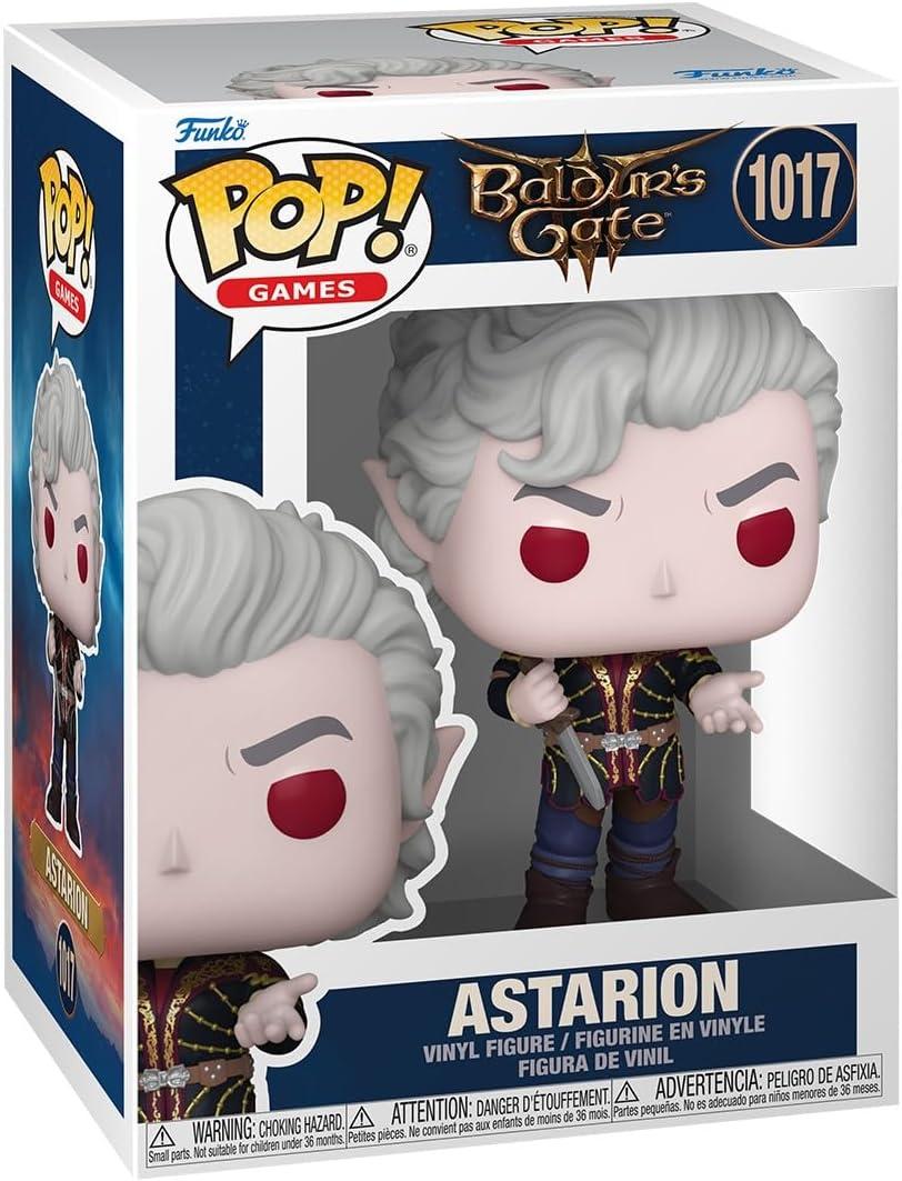 Funko Pop Games: Baldur's Gate - Astarion - 1/6 Odds for Rare Chase Variant - (Style May Vary) - Baldur's Gate 3 - Collectable Vinyl Figure - Gift Idea - Official Merchandise - Video Games Fans