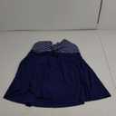 Womens Plus Size One Piece Swimsuit with Skirt V Neck Cutout Flowy Swim Dress Tummy Control Bathing Suit 24W