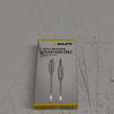Acoustix (6-Ft) 3.5mm to 8-Pin Braided Auxiliary Cable - White