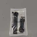 WRISTARMOR Resin Replacement Watch Band for Casio G-Shock GD120/GA-100/GA-110/GA-700 Mens Strap (A-Matte black)
