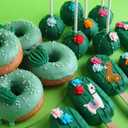 3 x Cactus Silicone Fondant Moulds 4 Pcs, Alpaca Cactus Llama Mold for Cake Decoration Chocolate Candy Sugar Cupcake Topper Cake Pop Popsicle Polymer Clay Crafts