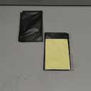 NatSumeBasics 12 Black A6 Binder Pocket Dividers with Label Sticker A6 Cash Envelopes for 6 Rings Budgeting Binder Inserts Supplies Accessories (12 Black)