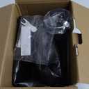 Trideer Exercise Ball for Yoga, Pilates & Fitness  Stability Ball Equipment for Home Gym & Office Chair, Core & Balance Training Accessories, Physical Therapy Equipment, Quick Pump Included, 5 Sizes (Black)