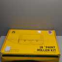 Voomey 18" Paint Roller kit9 Piece 18 inch Paint Roller18 Paint Roller Tray with Liner,Microfiber Paint Roller,Paint kit for House Painting