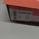 ForeMode Bow Mary Jane Shoes High Heels Closed Round Toe Pumps Leather Summer Sweet Shoe（Sand, 7.5）