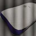 HOMELAB Adjustable Shredded Memory Foam Pillow Queen Size, Cooling Bed Pillow for Sleeping with Removable Cover, Medium Pillow for Side Stomach & Back Sleepers, 1 Pack 20"x28"