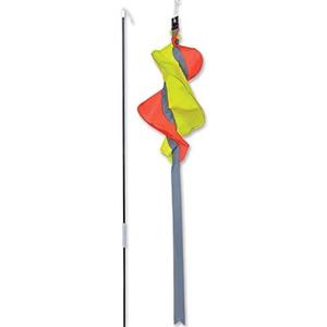 Premier Kites SoundWinds Reflective Turi Spinning Recumbent Bike Windsock
