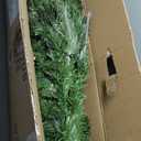 6 ft. Pre-Lit Fiber Optic PVC Regular Artificial Christmas Tree with 617 Branch Tips